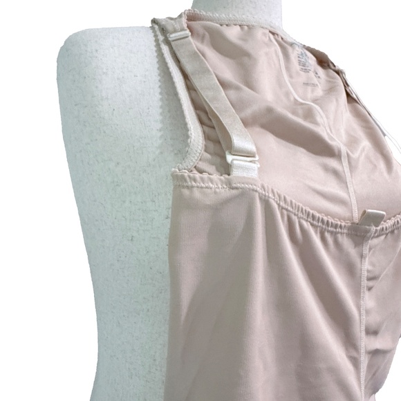 EUC Marena Recovery Zipperless Girdle with Suspenders — Beige — Sz L - Picture 6 of 6